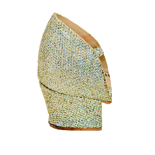 Comfort Strappy Mesh - Black / Gold Sparkle