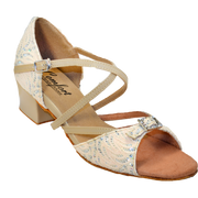 Comfort Single Buckle - Gold Leaf / Tan leather