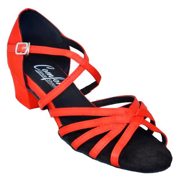 Comfort Strappy - Red Satin