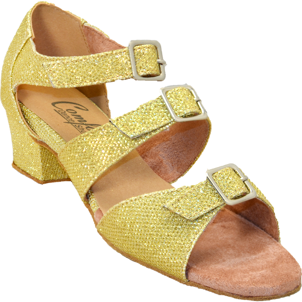 Comfort Triple Buckle - Gold Weave