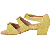 Comfort Triple Buckle - Gold Weave