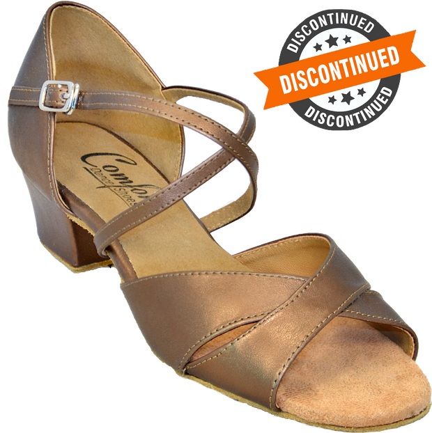 Comfort Wide Cross - Bronze Leather