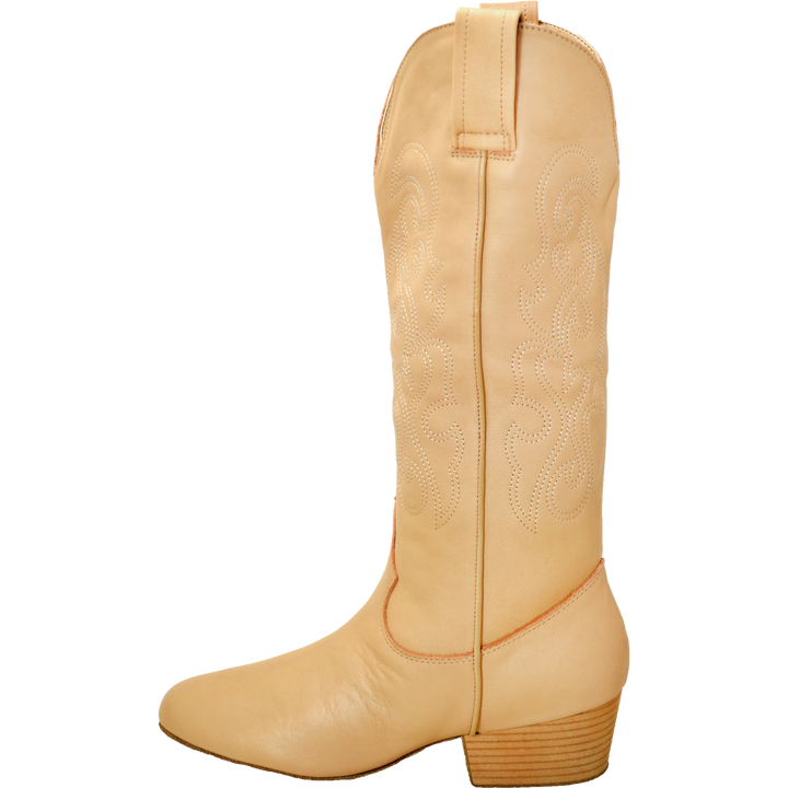 Ultimate - Women's Pro Country Boot - Skintone Leather - No Zipper