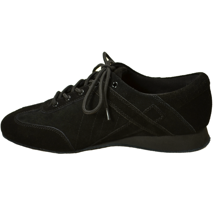 Ultimate Hybrid Dance Shoe (Unisex) - Black Suede