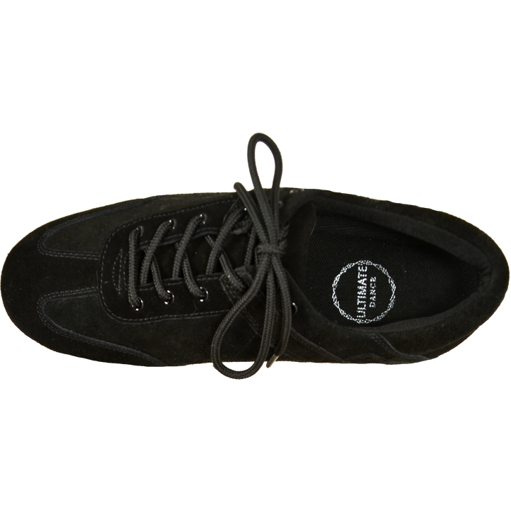 Ultimate Hybrid Dance Shoe (Unisex) - Black Suede