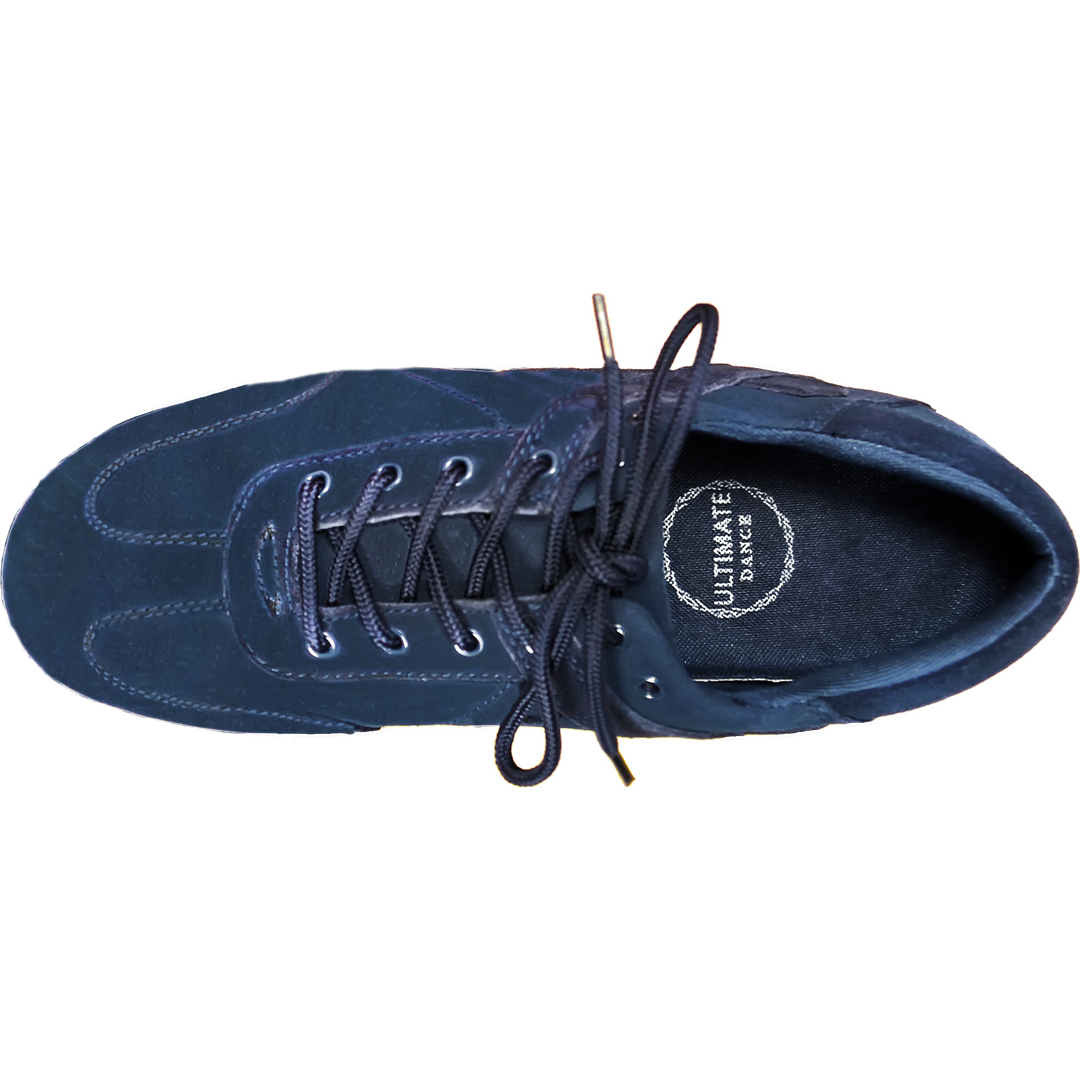 Ultimate Hybrid Dance Shoe (Unisex) - Dark Blue Suede