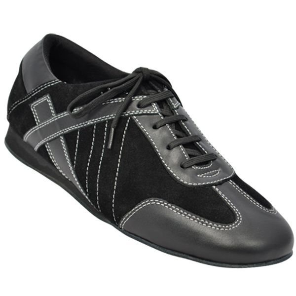 Ultimate Hybrid Dance Shoe (Unisex) - Black / White Stitch