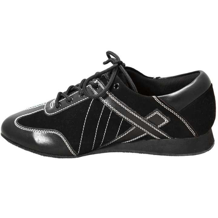 Ultimate Hybrid Dance Shoe (Unisex) - Black / White Stitch