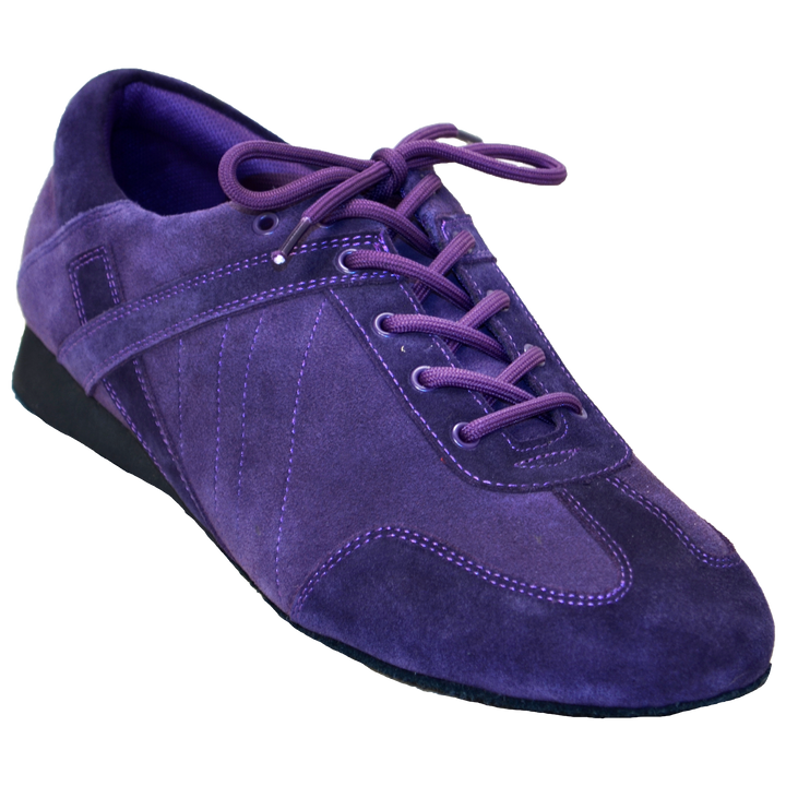 Ultimate Hybrid Dance Shoe (Unisex) - Purple Suede