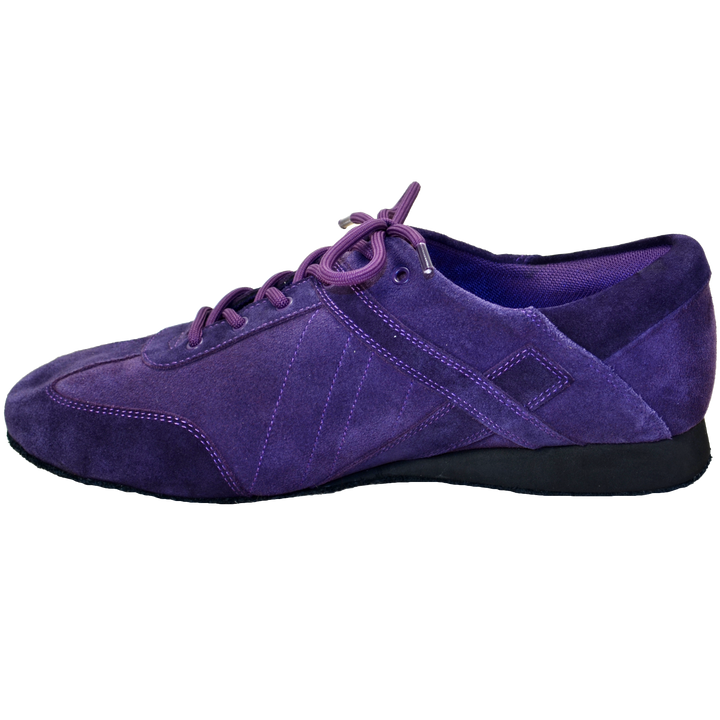 Ultimate Hybrid Dance Shoe (Unisex) - Purple Suede