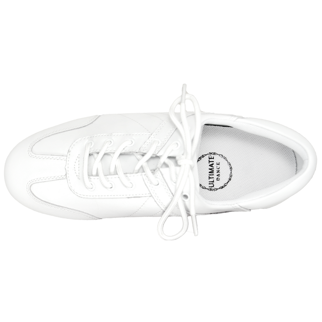 Ultimate Hybrid Dance Shoe (Unisex) - White Leather