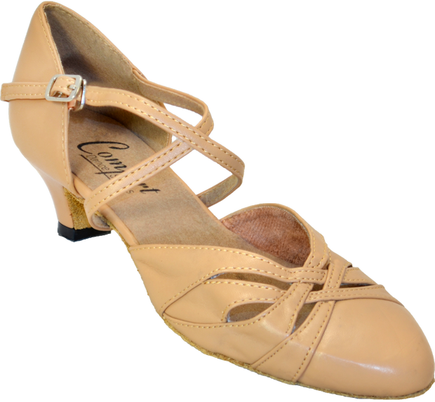 Comfort - Braid - Dark Tan Leather