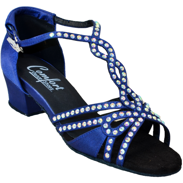 Comfort Butterfly - Blue Satin
