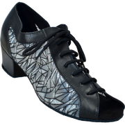 Comfort Classic - Black Leather / Black Silver Mesh