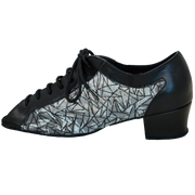 Comfort Classic - Black Leather / Black Silver Mesh