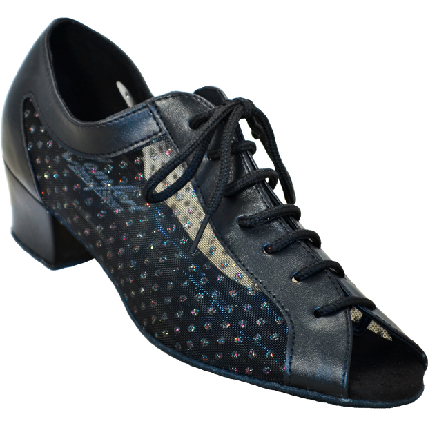 Comfort Classic - Black Leather / Christmas Mesh