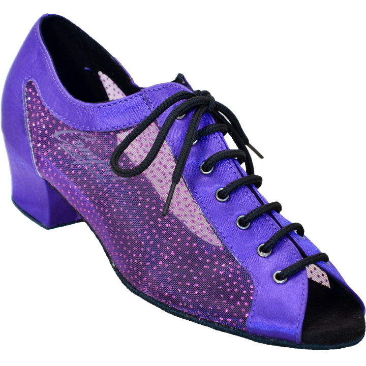 Comfort Classic - Purple Satin / Purple Dot Mesh