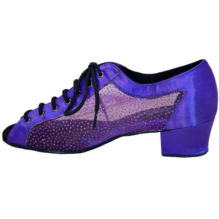 Comfort Classic - Purple Satin / Purple Dot Mesh