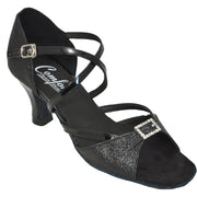 Comfort - Single Buckle - Black Glitz / Black Patent