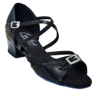 Comfort Single Buckle - Black Patent