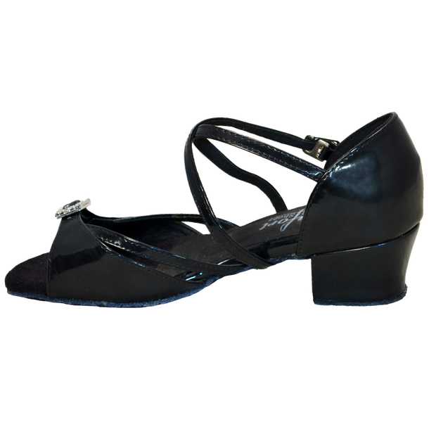 Comfort Single Buckle - Black Patent