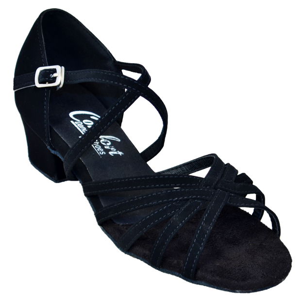 Comfort Strappy - Black Nubuck