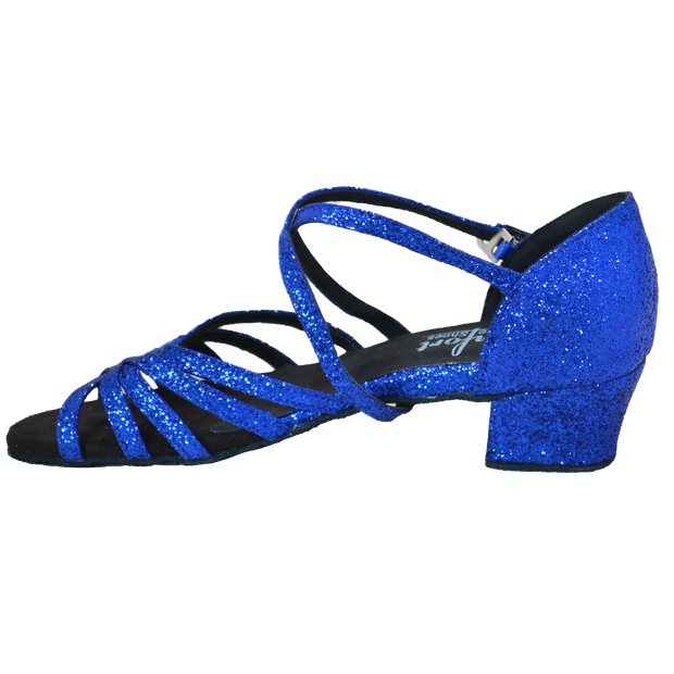 Comfort Strappy - Blue Glitz