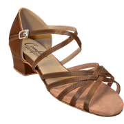 Comfort Strappy - Brown Satin
