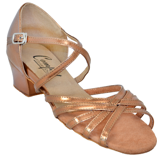 Comfort Strappy - Copper Leather
