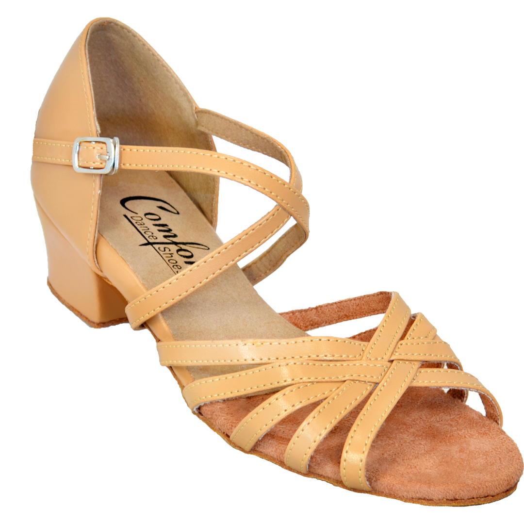 Comfort Strappy - Dark Tan Leather