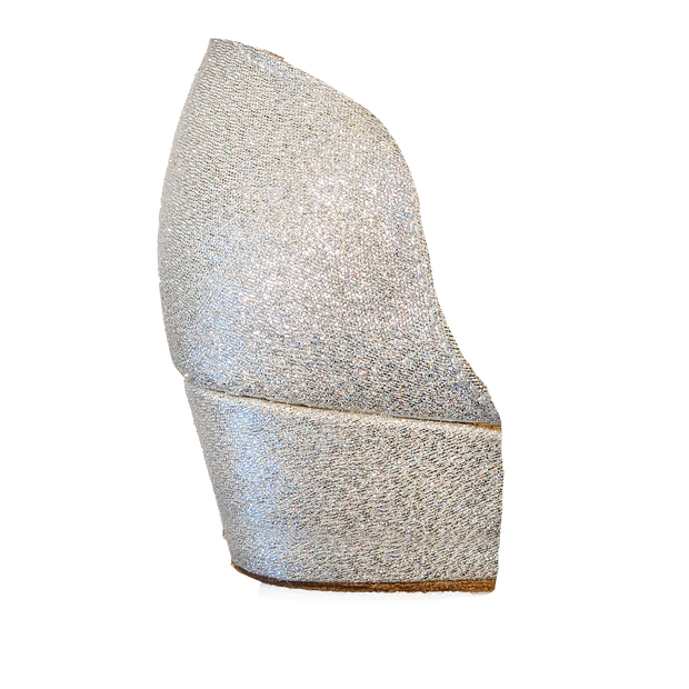 Comfort Wide Cross - Silver Weave