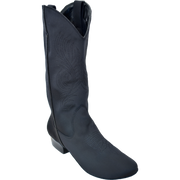 Ultimate - Bota Country Mujer - Lycra Negra - Cremallera