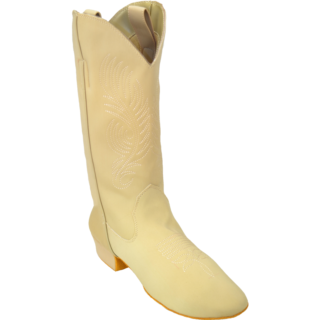 Ultimate - Womens Country Boot - Skintone Lycra - Zipper