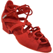 Ultimate BOHO - Dark Red Microsuede