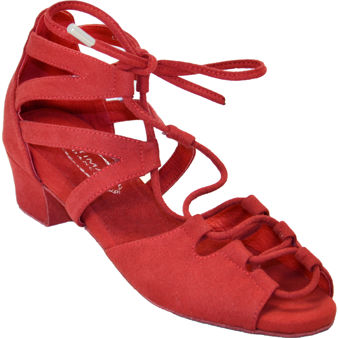 Ultimate BOHO - Bright Red Microsuede