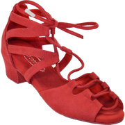 Ultimate BOHO - Bright Red Microsuede
