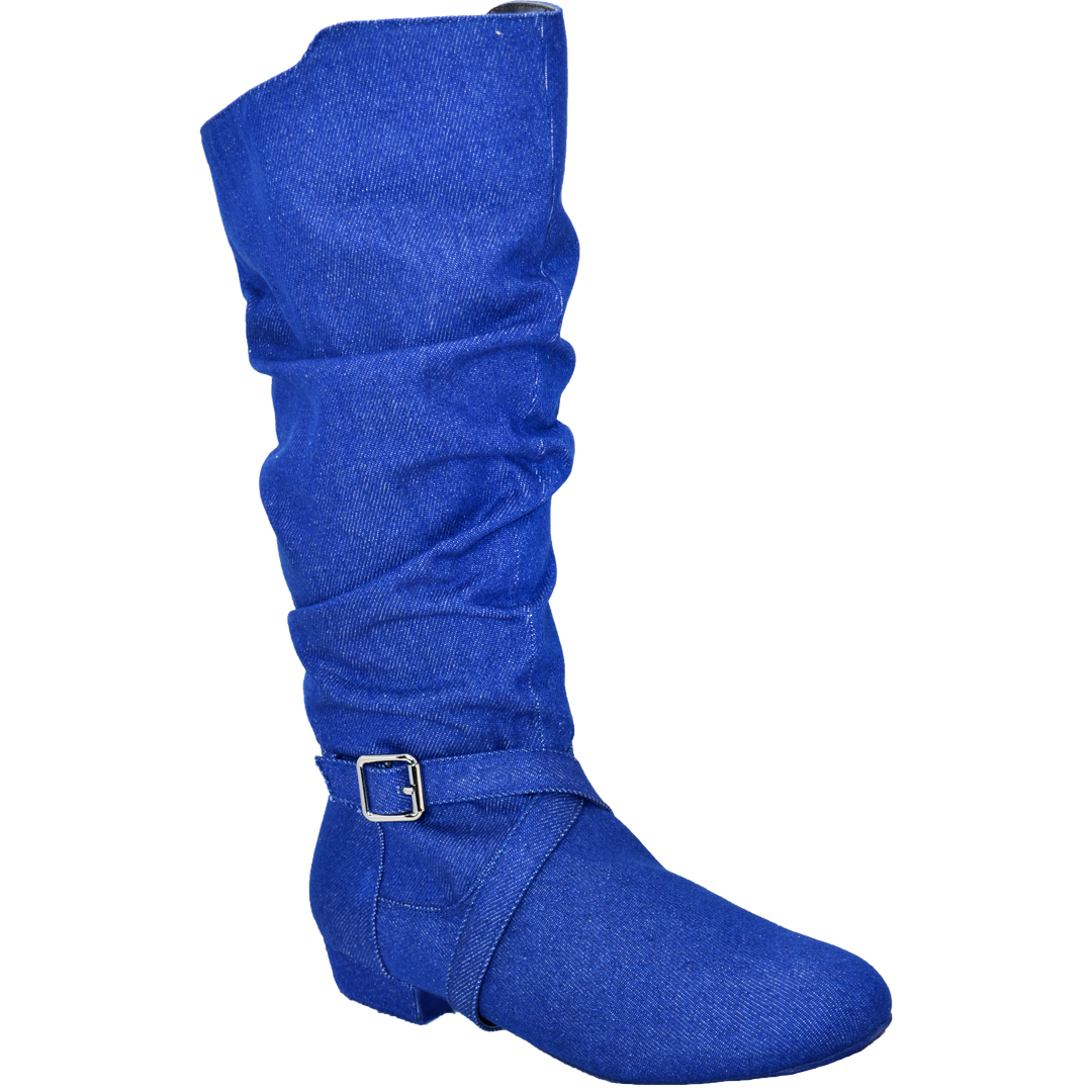 Ultimate Fashion Boot - Floorplay - Denim (New)