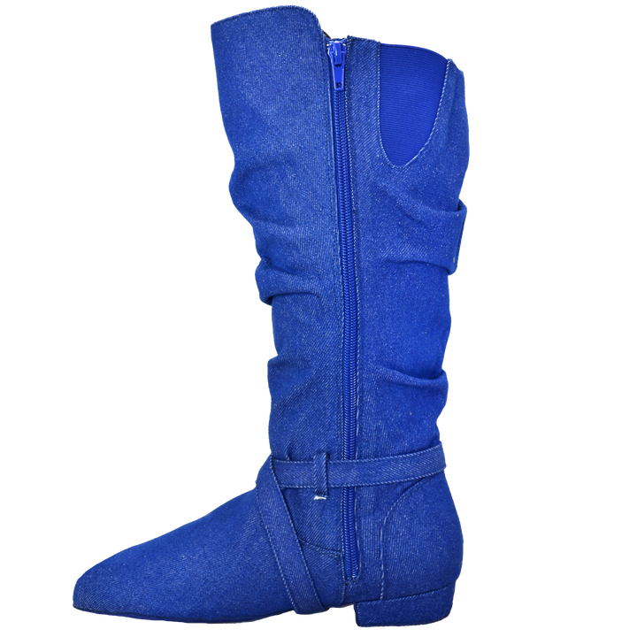 Ultimate Fashion Boot - Floorplay - Denim (New)