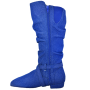 Ultimate Fashion Boot - Floorplay - Denim (New)