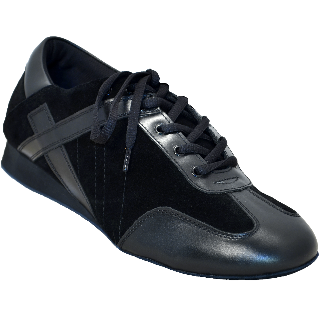 Ultimate Hybrid Unisex Black Leather Black Suede Dance
