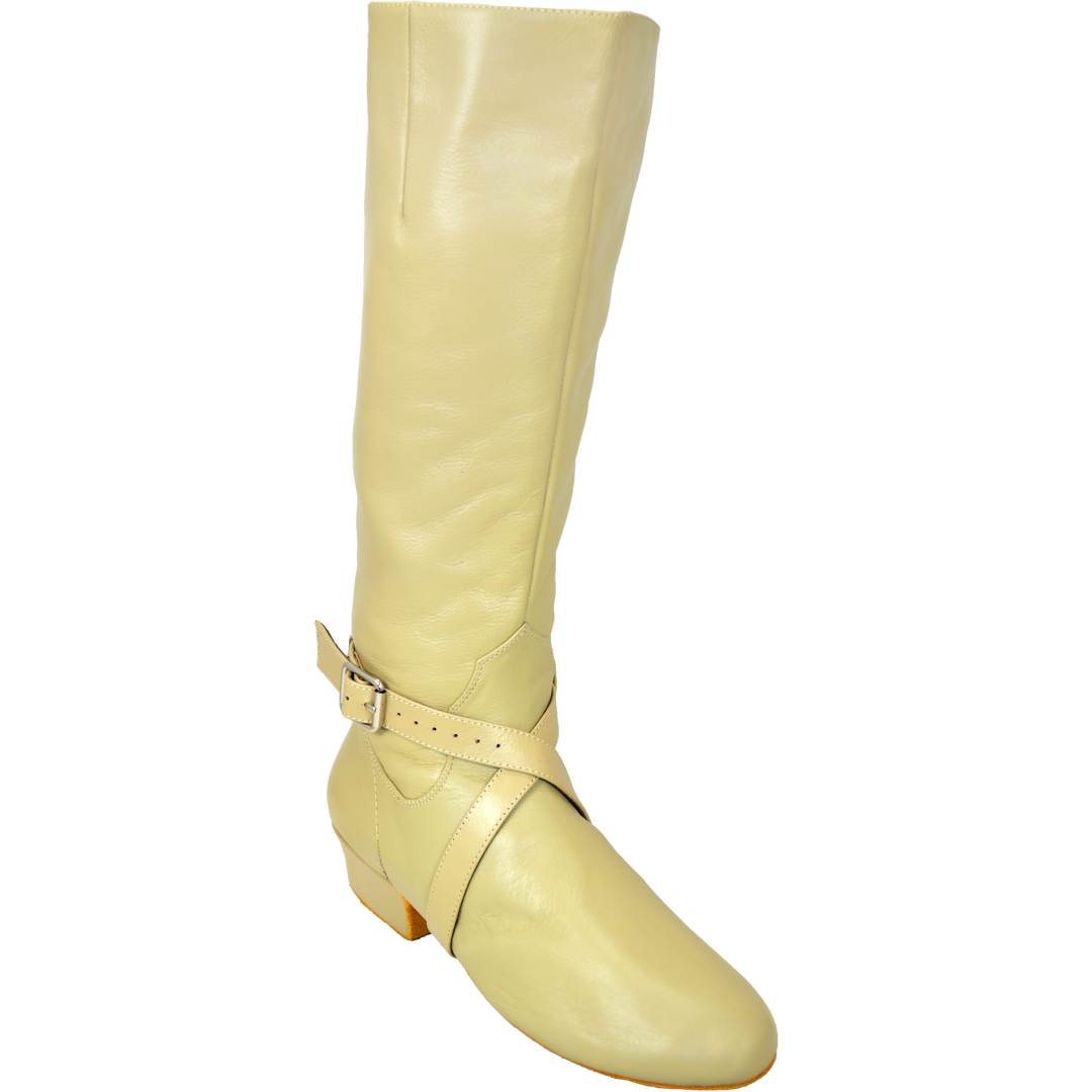 Ultimate Fashion Boot - Tall Lacey - Tan Leather