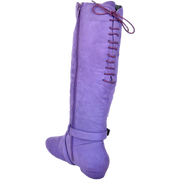 Ultimate Fashion Boot - Tall Lacey - Purple Microsuede