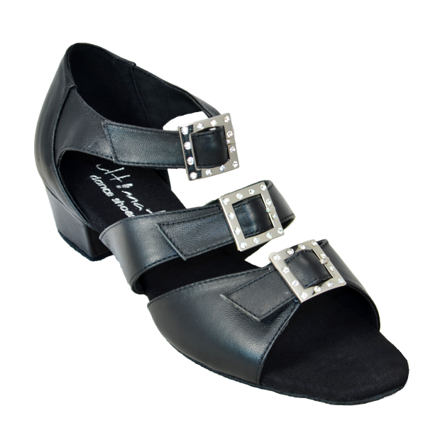 Ultimate Triple Buckle - Black Leather